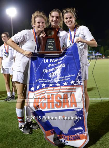 Thumbnail 1 in Bishop McGuinness vs. Raleigh Charter (NCHSAA 1A Final) photogallery.