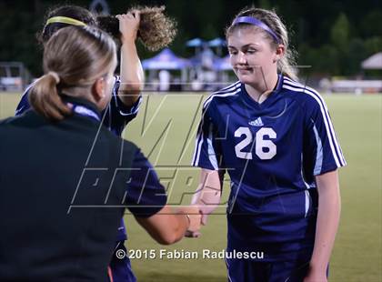 Thumbnail 2 in Bishop McGuinness vs. Raleigh Charter (NCHSAA 1A Final) photogallery.