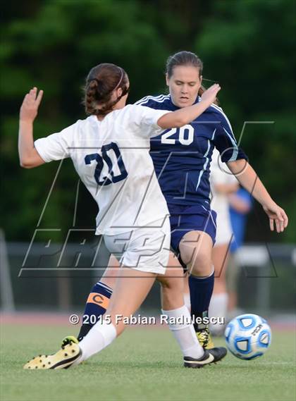 Thumbnail 3 in Bishop McGuinness vs. Raleigh Charter (NCHSAA 1A Final) photogallery.