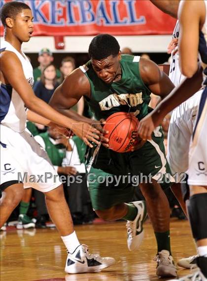 Thumbnail 3 in Kinston vs. Cuthbertson (NCHSAA 2A Final) photogallery.