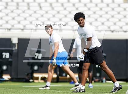 Thumbnail 1 in Trinity Christian Academy vs Brunswick  (Jaguars Prep 11-On Tournament) photogallery.