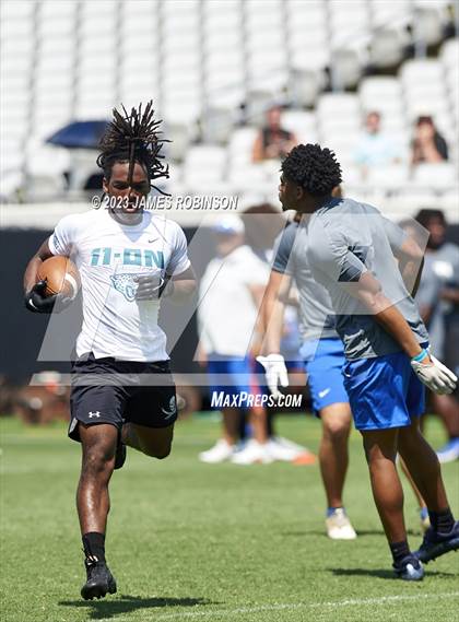 Thumbnail 2 in Trinity Christian Academy vs Brunswick  (Jaguars Prep 11-On Tournament) photogallery.