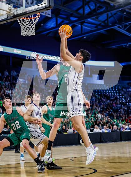 Thumbnail 2 in Sanford vs. Wray (CHSAA 2A Championship) photogallery.