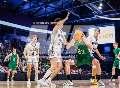Thumbnail 2 in Sanford vs. Wray (CHSAA 2A Championship) photogallery.