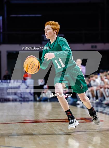 Thumbnail 2 in Sanford vs. Wray (CHSAA 2A Championship) photogallery.