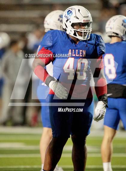 Thumbnail 1 in Martin vs Allen (UIL 6A Football Area) photogallery.