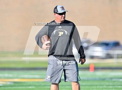 Thumbnail 2 in Montgomery Central vs Pinecrest (Scrimmage) photogallery.