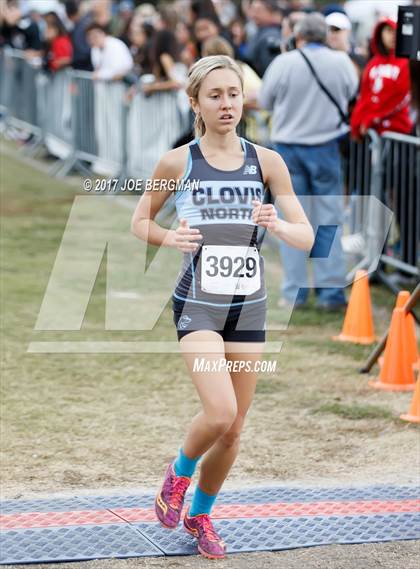 Thumbnail 1 in CIF Central Section Cross Country Championships (Girls D1 Race) photogallery.