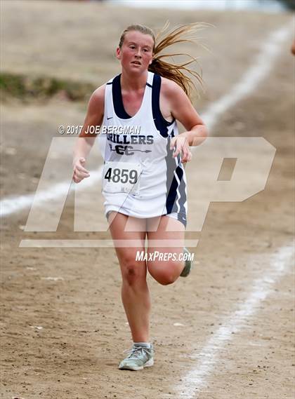 Thumbnail 2 in CIF Central Section Cross Country Championships (Girls D1 Race) photogallery.