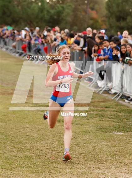 Thumbnail 3 in CIF Central Section Cross Country Championships (Girls D1 Race) photogallery.