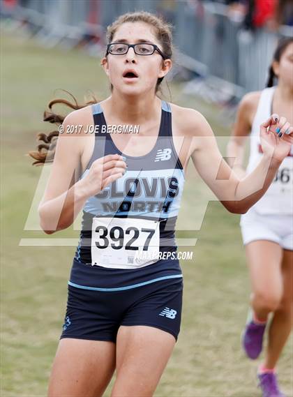 Thumbnail 2 in CIF Central Section Cross Country Championships (Girls D1 Race) photogallery.