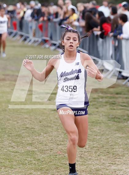 Thumbnail 3 in CIF Central Section Cross Country Championships (Girls D1 Race) photogallery.