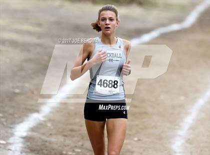 Thumbnail 1 in CIF Central Section Cross Country Championships (Girls D1 Race) photogallery.