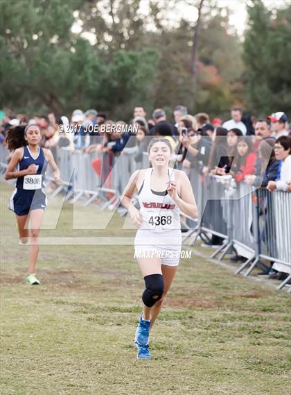 Thumbnail 1 in CIF Central Section Cross Country Championships (Girls D1 Race) photogallery.