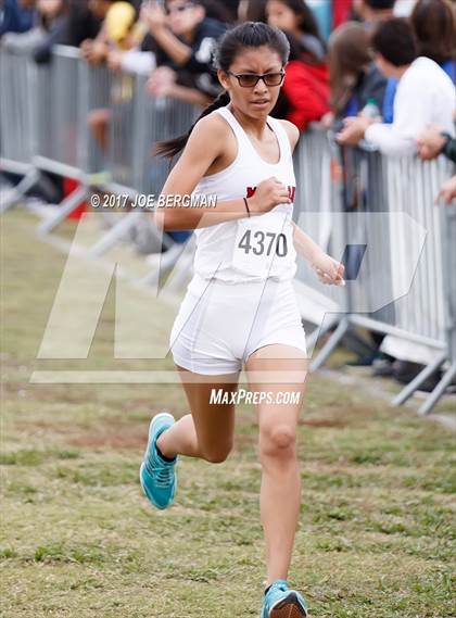 Thumbnail 1 in CIF Central Section Cross Country Championships (Girls D1 Race) photogallery.