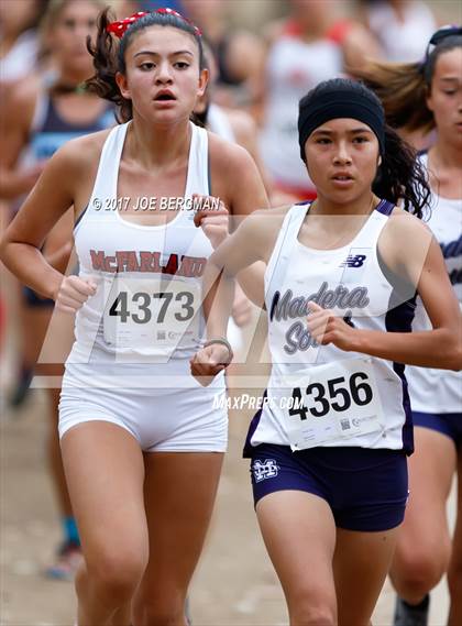 Thumbnail 1 in CIF Central Section Cross Country Championships (Girls D1 Race) photogallery.