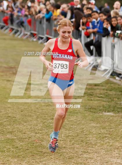Thumbnail 1 in CIF Central Section Cross Country Championships (Girls D1 Race) photogallery.
