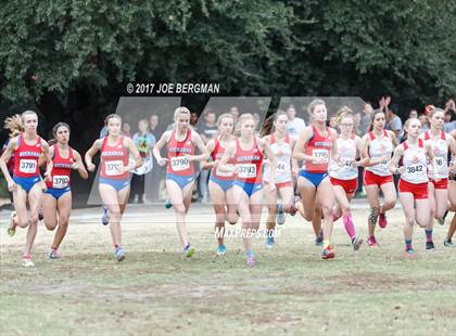 Thumbnail 2 in CIF Central Section Cross Country Championships (Girls D1 Race) photogallery.