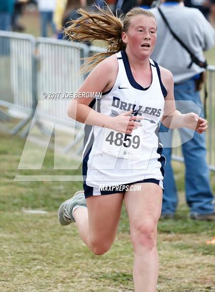 Thumbnail 1 in CIF Central Section Cross Country Championships (Girls D1 Race) photogallery.