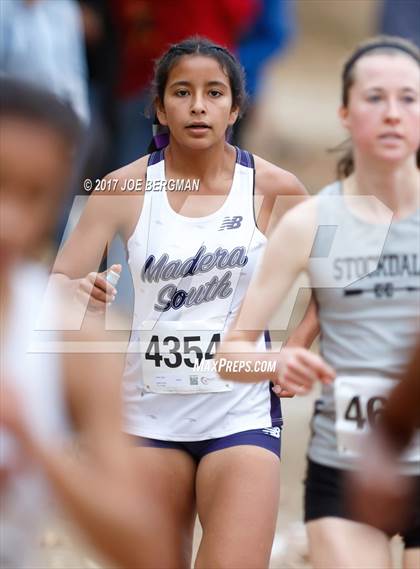 Thumbnail 2 in CIF Central Section Cross Country Championships (Girls D1 Race) photogallery.