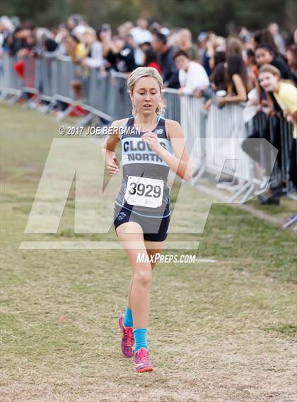 Thumbnail 3 in CIF Central Section Cross Country Championships (Girls D1 Race) photogallery.