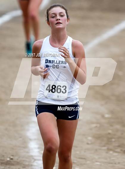 Thumbnail 2 in CIF Central Section Cross Country Championships (Girls D1 Race) photogallery.