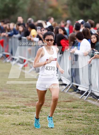 Thumbnail 3 in CIF Central Section Cross Country Championships (Girls D1 Race) photogallery.