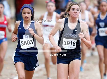 Thumbnail 3 in CIF Central Section Cross Country Championships (Girls D1 Race) photogallery.