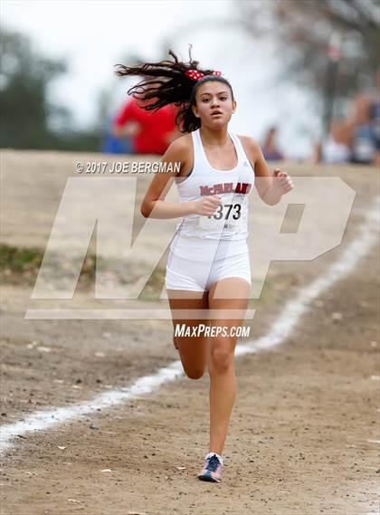Thumbnail 2 in CIF Central Section Cross Country Championships (Girls D1 Race) photogallery.