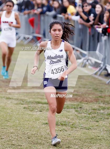 Thumbnail 2 in CIF Central Section Cross Country Championships (Girls D1 Race) photogallery.