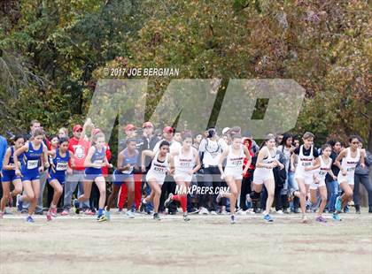 Thumbnail 2 in CIF Central Section Cross Country Championships (Girls D1 Race) photogallery.