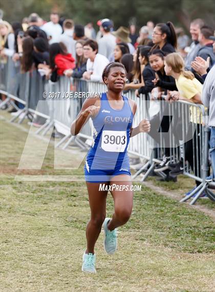 Thumbnail 3 in CIF Central Section Cross Country Championships (Girls D1 Race) photogallery.