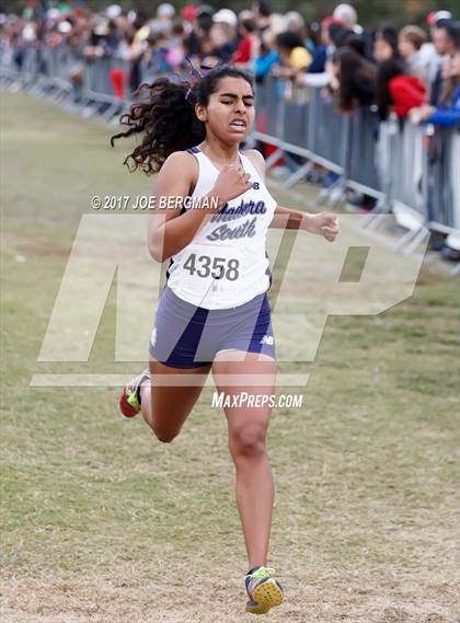 Thumbnail 3 in CIF Central Section Cross Country Championships (Girls D1 Race) photogallery.