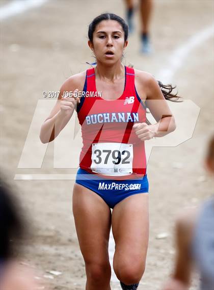Thumbnail 1 in CIF Central Section Cross Country Championships (Girls D1 Race) photogallery.