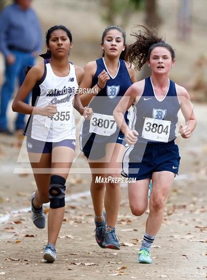 Thumbnail 3 in CIF Central Section Cross Country Championships (Girls D1 Race) photogallery.