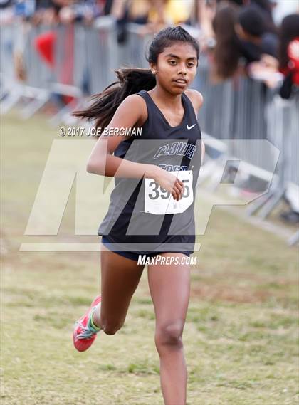 Thumbnail 2 in CIF Central Section Cross Country Championships (Girls D1 Race) photogallery.