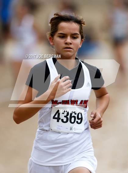 Thumbnail 3 in CIF Central Section Cross Country Championships (Girls D1 Race) photogallery.