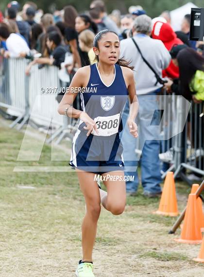 Thumbnail 3 in CIF Central Section Cross Country Championships (Girls D1 Race) photogallery.