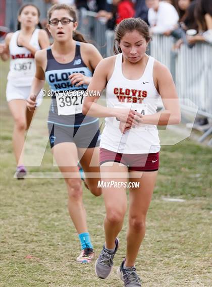 Thumbnail 1 in CIF Central Section Cross Country Championships (Girls D1 Race) photogallery.