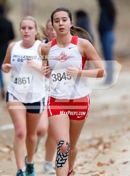 Thumbnail 3 in CIF Central Section Cross Country Championships (Girls D1 Race) photogallery.