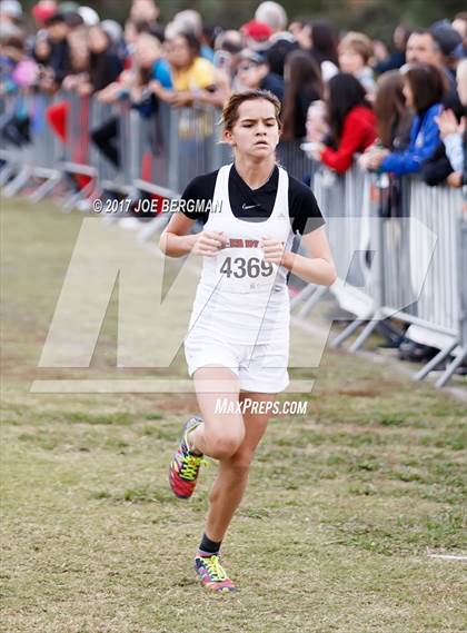 Thumbnail 3 in CIF Central Section Cross Country Championships (Girls D1 Race) photogallery.