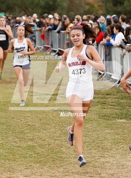 Thumbnail 2 in CIF Central Section Cross Country Championships (Girls D1 Race) photogallery.