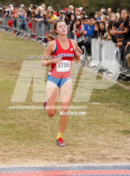 Thumbnail 3 in CIF Central Section Cross Country Championships (Girls D1 Race) photogallery.