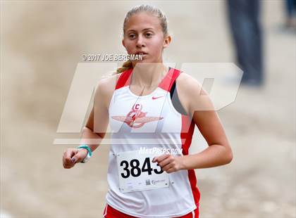 Thumbnail 3 in CIF Central Section Cross Country Championships (Girls D1 Race) photogallery.