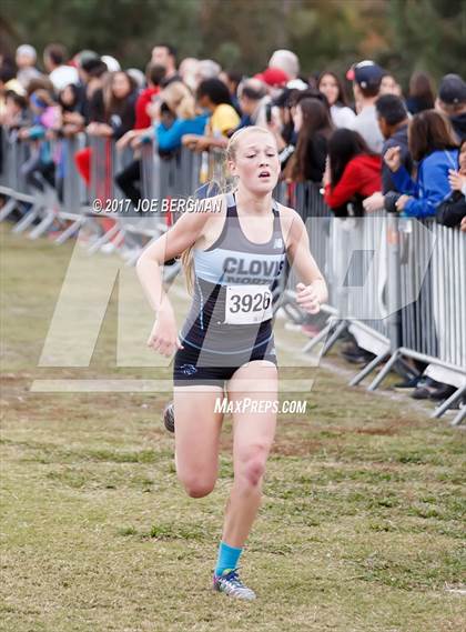 Thumbnail 3 in CIF Central Section Cross Country Championships (Girls D1 Race) photogallery.