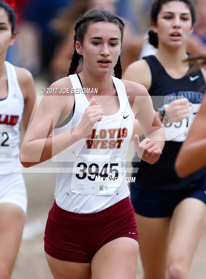 Thumbnail 3 in CIF Central Section Cross Country Championships (Girls D1 Race) photogallery.