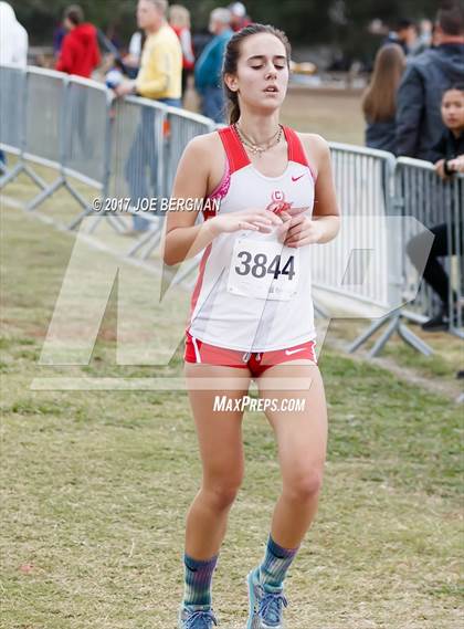Thumbnail 3 in CIF Central Section Cross Country Championships (Girls D1 Race) photogallery.