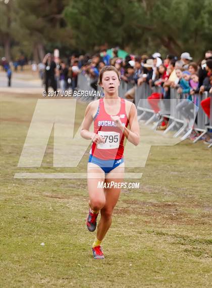 Thumbnail 1 in CIF Central Section Cross Country Championships (Girls D1 Race) photogallery.