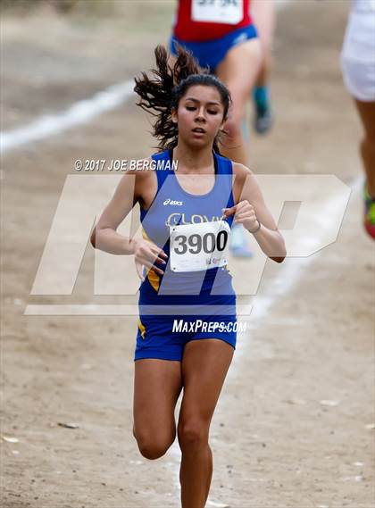 Thumbnail 2 in CIF Central Section Cross Country Championships (Girls D1 Race) photogallery.