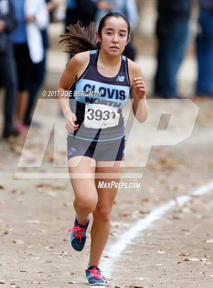 Thumbnail 2 in CIF Central Section Cross Country Championships (Girls D1 Race) photogallery.